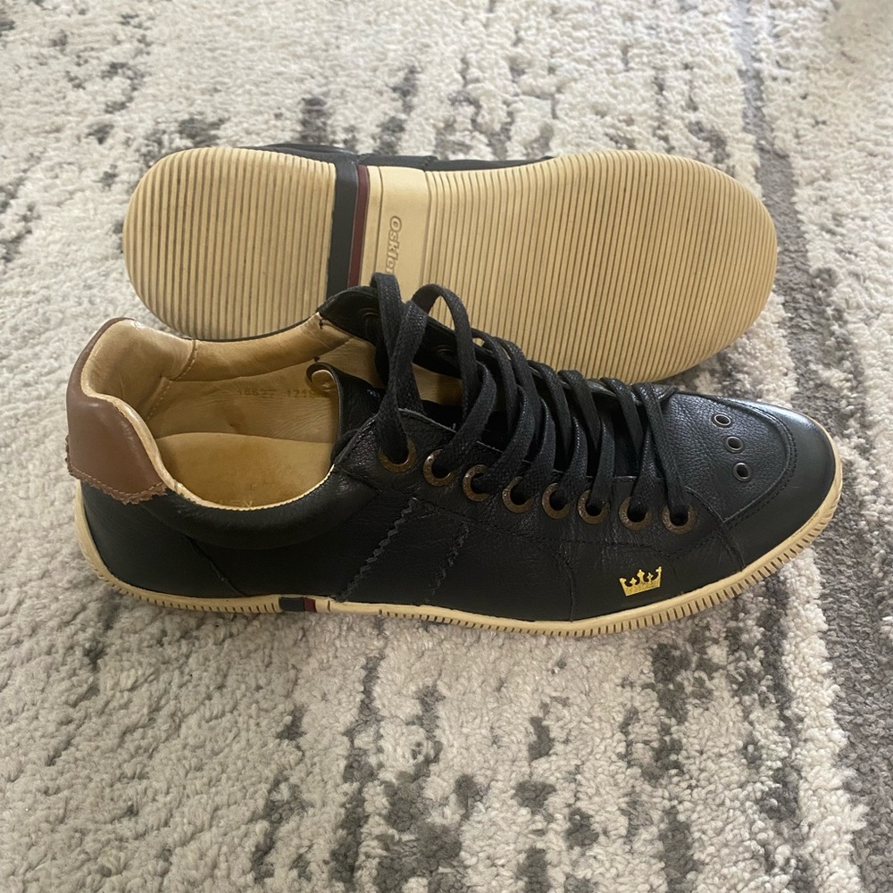 Osklen Dress Shoes Sneakers Unissex Black Men’s Size 8.5 Brazil Casual